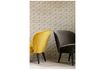 Miniature Fauteuil en velour ocre Sara 4