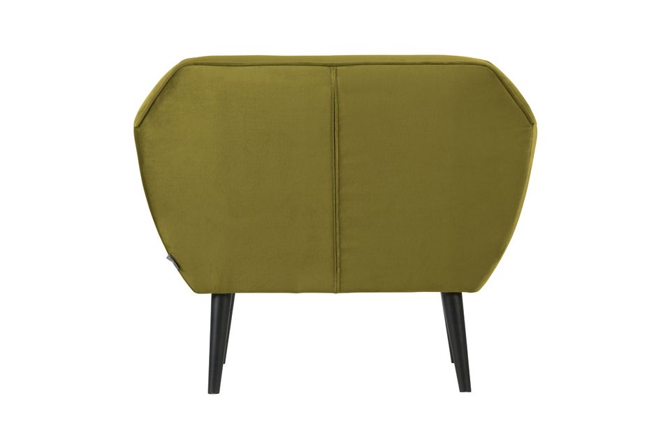 Cette déclinaison du fauteuil Olive s\'inspire du style vintage des années 50