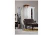 Miniature Fauteuil en velour vert chaud Rocco 2