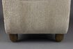 Miniature Fauteuil en velours beige Robinson 4