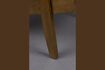 Miniature Fauteuil en velours beige Washington 8