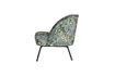 Miniature Fauteuil en velours gris Poppy Vogue 4