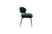 Miniature Fauteuil en velours vert foncé Winner 5