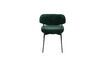 Miniature Fauteuil en velours vert foncé Winner 7