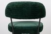 Miniature Fauteuil en velours vert foncé Winner 11