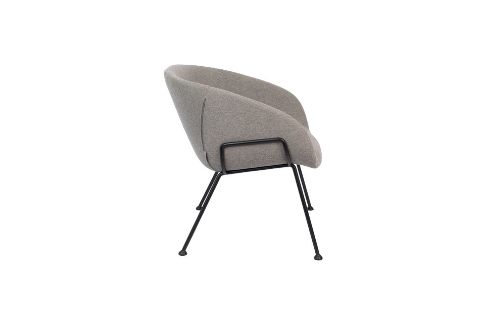 Fauteuil Feston Fab Grise - 9