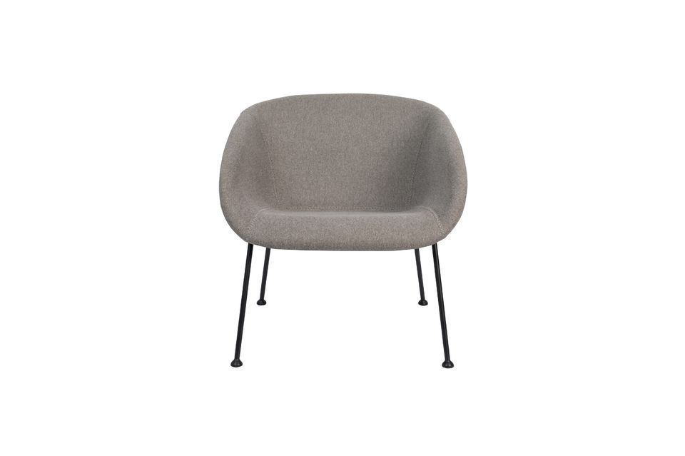Fauteuil Feston Fab Grise - 10