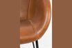 Miniature Fauteuil Feston Marron 5