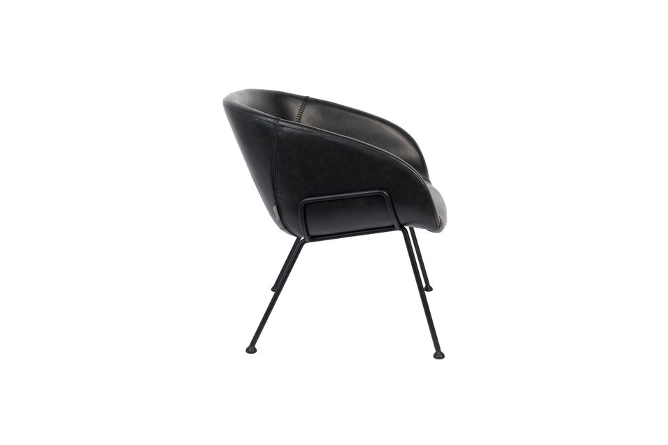 Fauteuil Feston Noire - 8