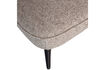 Miniatuur Fauteuil geweven stof naturel melange SARA 5