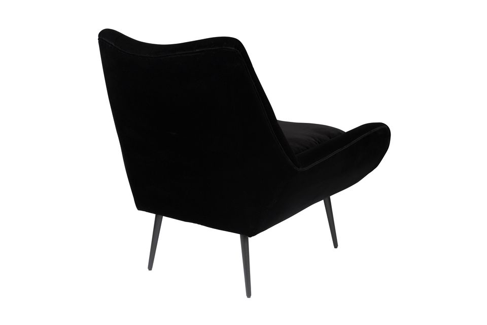 Fauteuil Glodis noir - 9