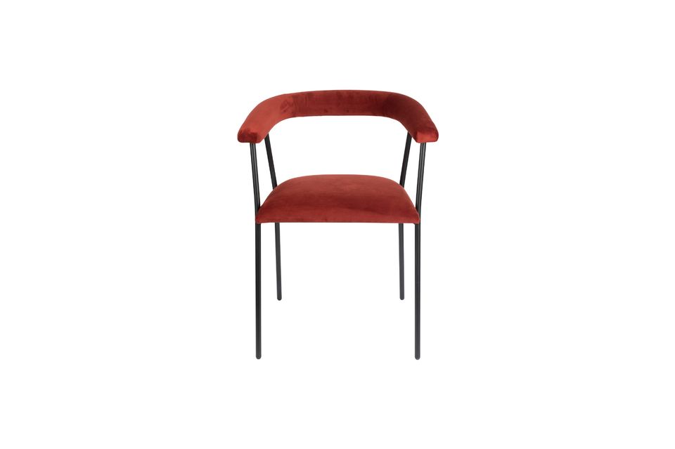 Fauteuil Haily Wine Red - 9