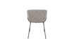 Miniature Fauteuil haut en tissu gris FEston 10