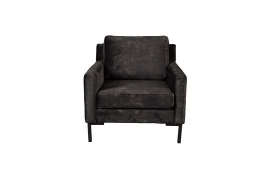 Fauteuil Houda 1 place anthracite Détouré