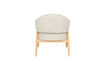 Miniature Fauteuil Indy marron clair 6