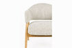 Miniature Fauteuil Indy marron clair 7