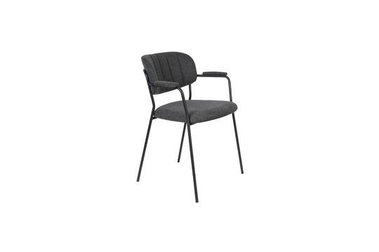 Fauteuil Jolien gris foncé Détouré