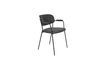 Miniature Fauteuil Jolien gris foncé 7