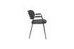 Miniature Fauteuil Jolien gris foncé 9