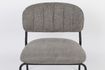 Miniature Fauteuil Jolien noir et gris 3