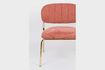 Miniature Fauteuil Jolien or et rose 2