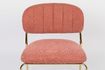 Miniature Fauteuil Jolien or et rose 3