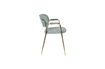 Miniature Fauteuil Jolien Or et vert clair 9