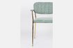 Miniature Fauteuil Jolien Or et vert clair 3