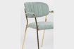 Miniature Fauteuil Jolien Or et vert clair 4