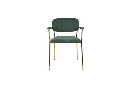 Voir la fiche produit fauteuil Jolien or et vert foncé Fauteuil Jolien or et vert foncé
