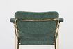 Miniature Fauteuil Jolien or et vert foncé 3