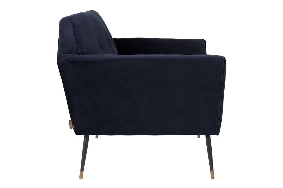 Fauteuil Kate bleu profond - 6