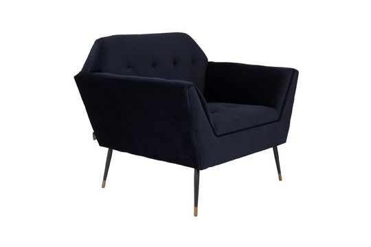 Fauteuil Kate bleu profond