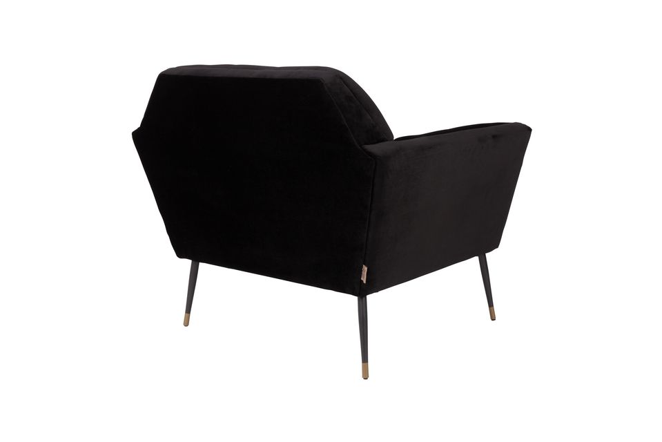 Fauteuil Kate noire - 5