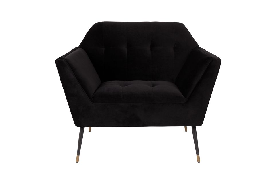 Fauteuil Kate noire - 7