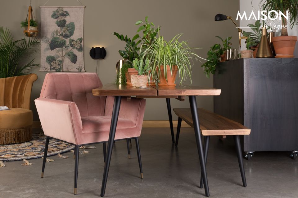 Un fauteuil de style Art Déco au design luxueux