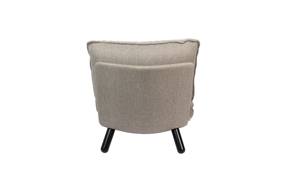 Fauteuil Lazy Sack grise claire - 7