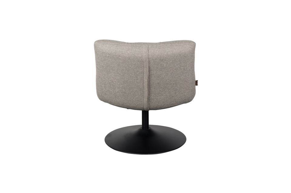 Fauteuil Lounge Bar gris clair - 6