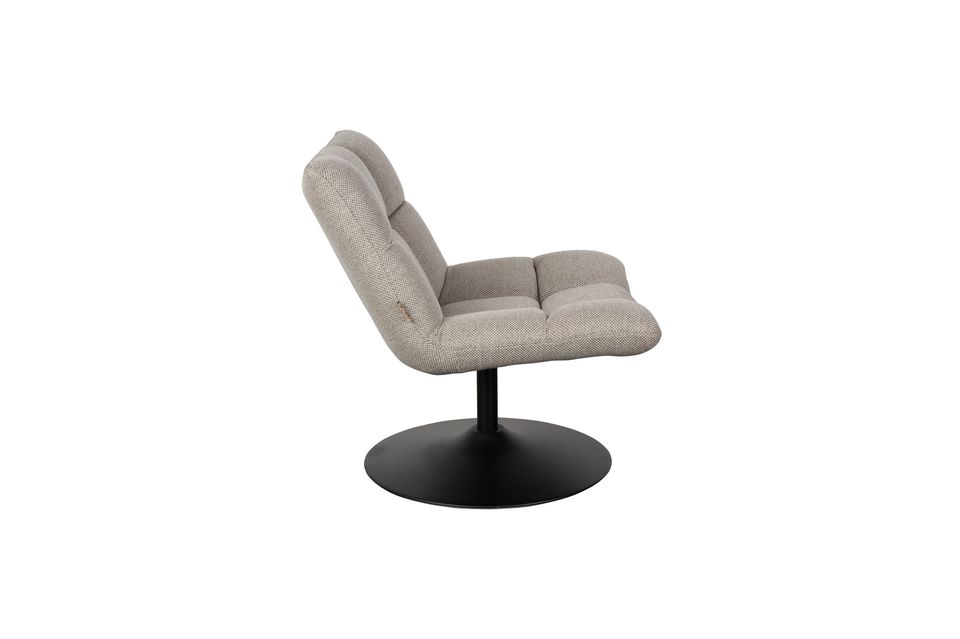 Fauteuil Lounge Bar gris clair - 9