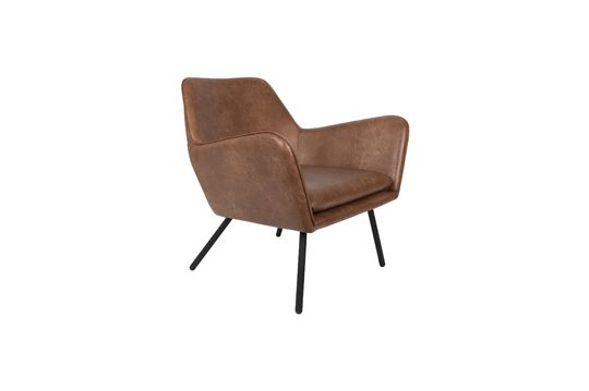 Fauteuil lounge Bon coloris brun