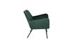 Miniature Fauteuil lounge Bon en velours vert 9