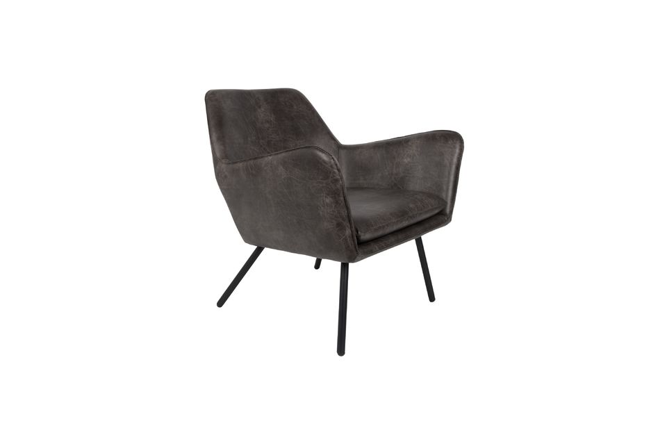 Fauteuil lounge Bon gris foncé - 6