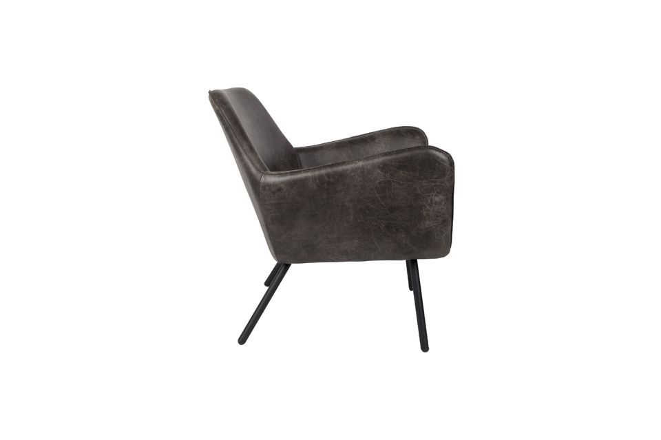 Fauteuil lounge Bon gris foncé - 7