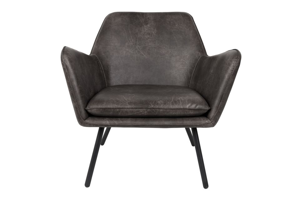 Fauteuil lounge Bon gris foncé - 9