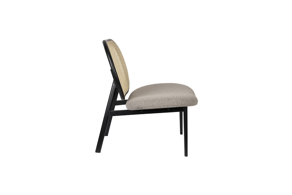 Le fauteuil lounge Spike de Zuiver est un véritable accroche-regard