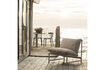 Miniature Fauteuil lounge de jardin Aluminium Sable Elvo 2