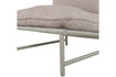 Miniature Fauteuil lounge de jardin Aluminium Sable Elvo 8
