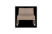 Miniature Fauteuil lounge de jardin sable West 3