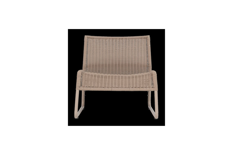 Fauteuil lounge spacieux Assise profonde et confortable Fabriqué en polypropylène et métal H 67