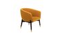 Miniature Fauteuil lounge Dolly ocre Détouré